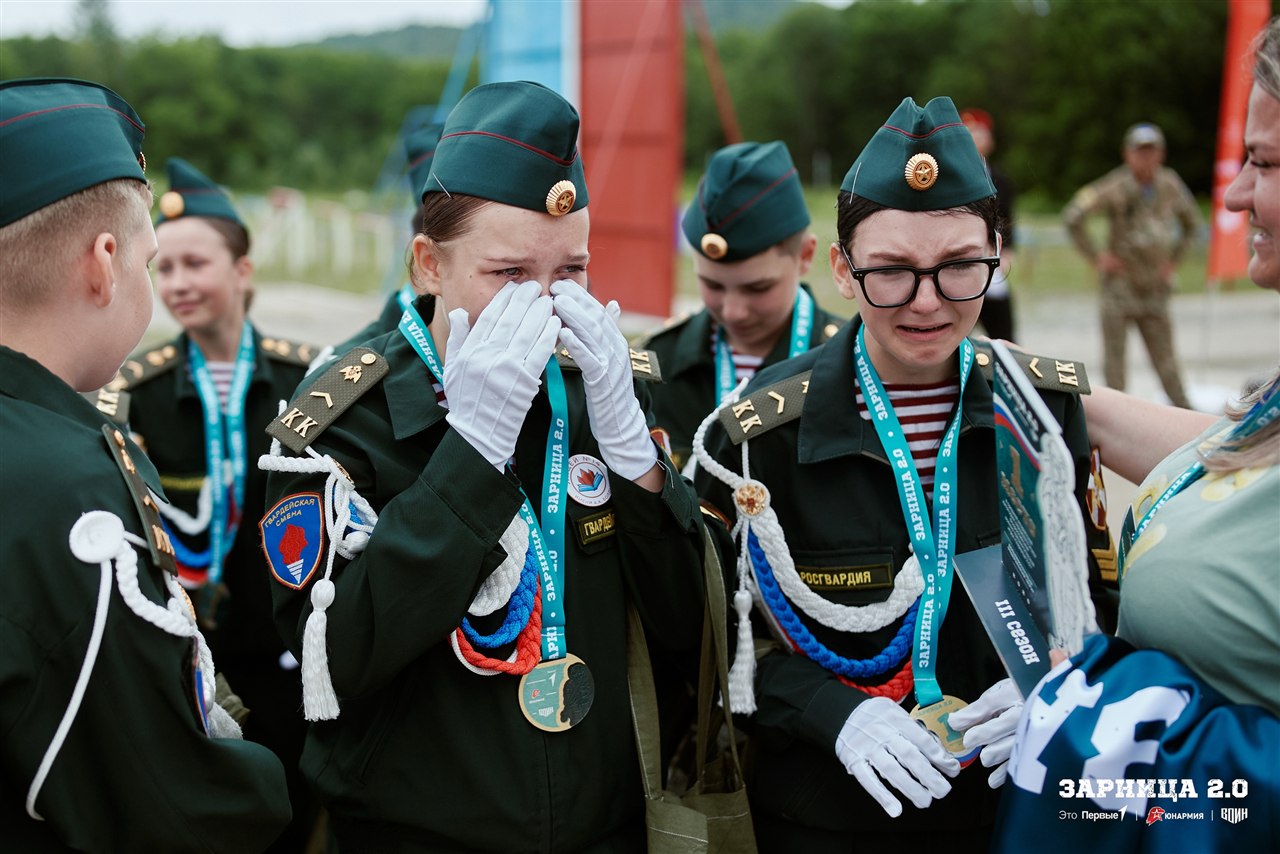 Фото «Зарницы 2.0»: Движение цепочкой по полевой дороге — №834