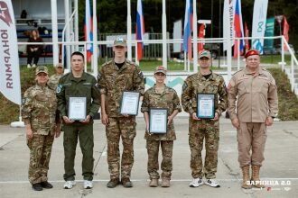 Лазертаг LASERWAR: Ряд тактических шлемов в построении — №945