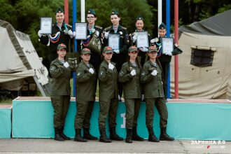 Лагерь «Авангард», лазертаг: Связка напарников на маршруте «Зарницы» — №988