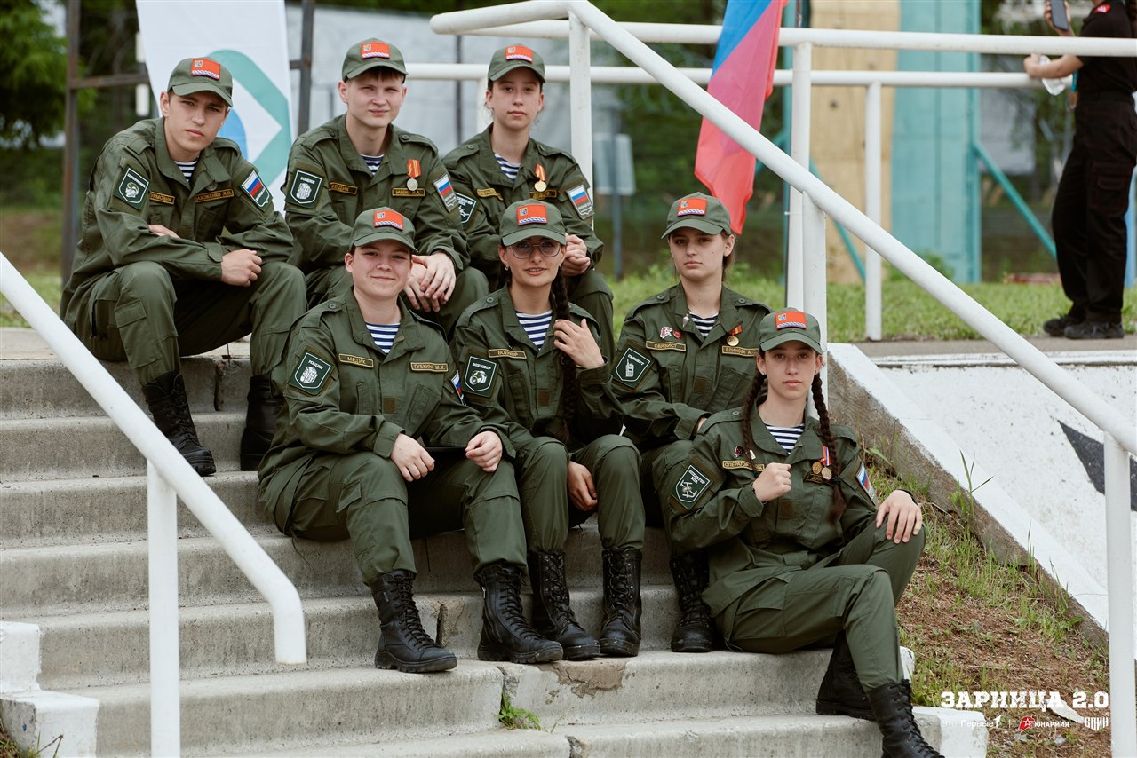 Фото «Зарницы 2.0»: Сбор команды у информационного маркера — №990