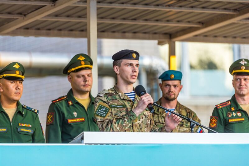 LASERWAR на «Зарнице 2.0»: портрет бойца в шлеме LASERWAR в лазертаг-дне «Зарницы»