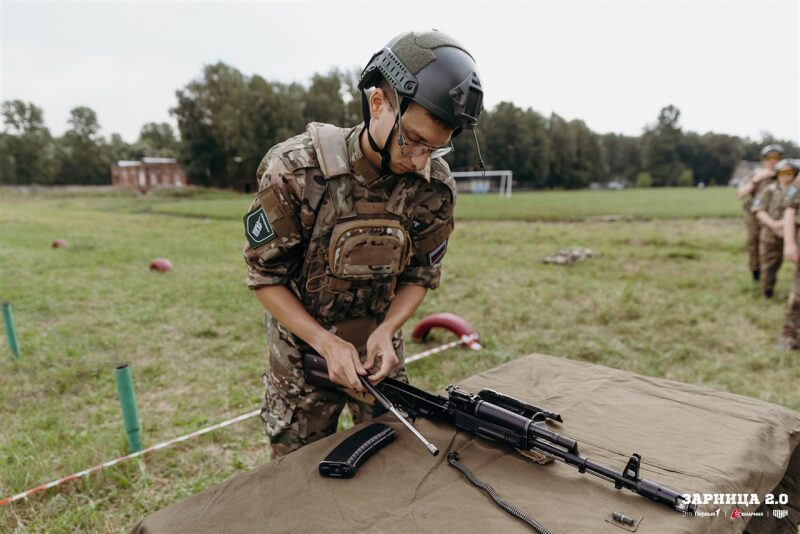 Турнир «Зарницы 2.0» LASERWAR: контроль рубежа на открытом участке во время миссии лазертага