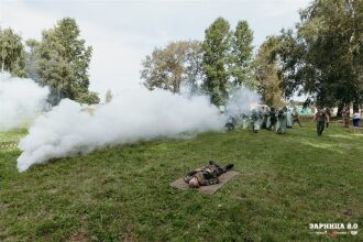 Фото «Зарницы 2.0»: Сбор команды у информационного маркера — №150
