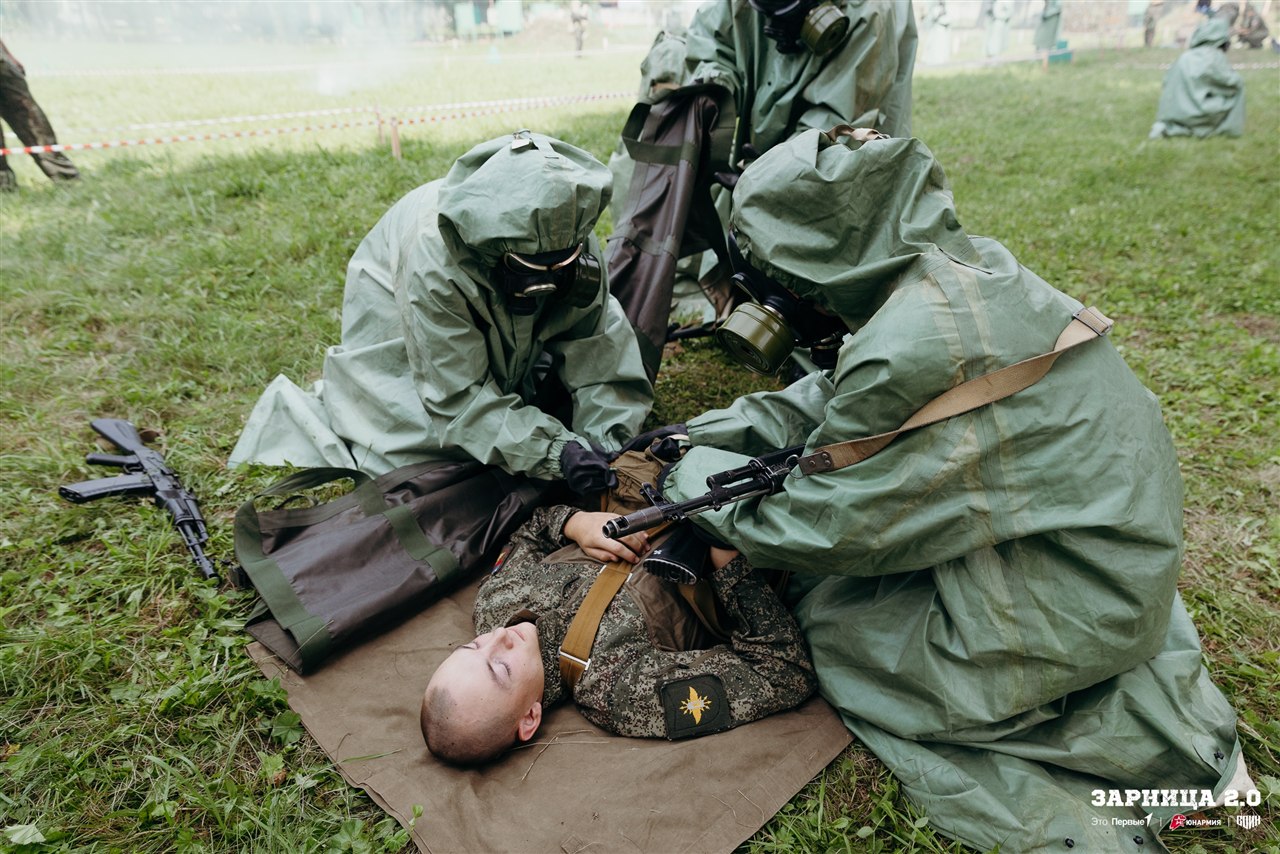 Фото «Зарницы 2.0»: Наблюдение с возвышенности полигона — №156