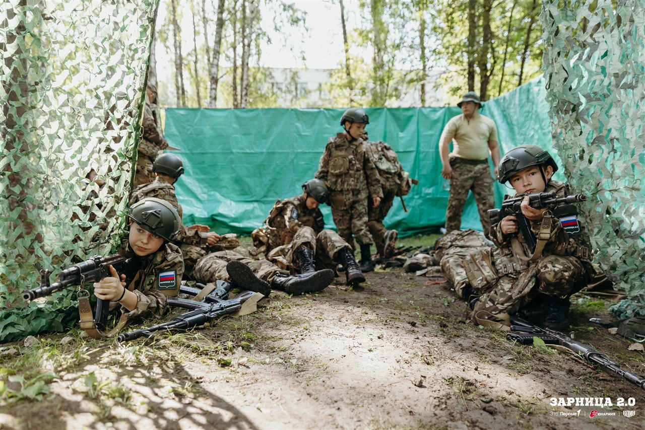 LASERWAR на «Зарнице 2.0»: Широкий кадр строя на тренировочном поле — №218