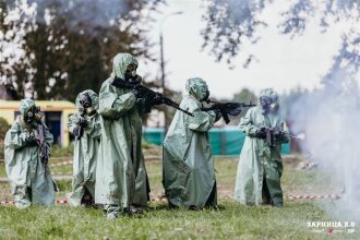 Лазертаг LASERWAR: Оборона у укрытия на лазертаг-полигоне — №285