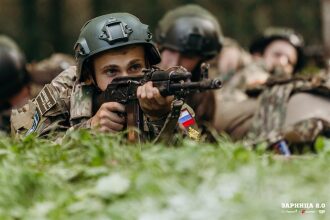 Лазертаг LASERWAR: Команда держит сектор наблюдения — №297