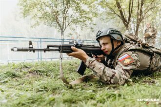 «Зарница 2.0»: Контроль рубежа на открытом участке — №307