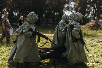 Лазертаг LASERWAR: Прицеливание из-за насыпи на лазертаг-миссии — №327