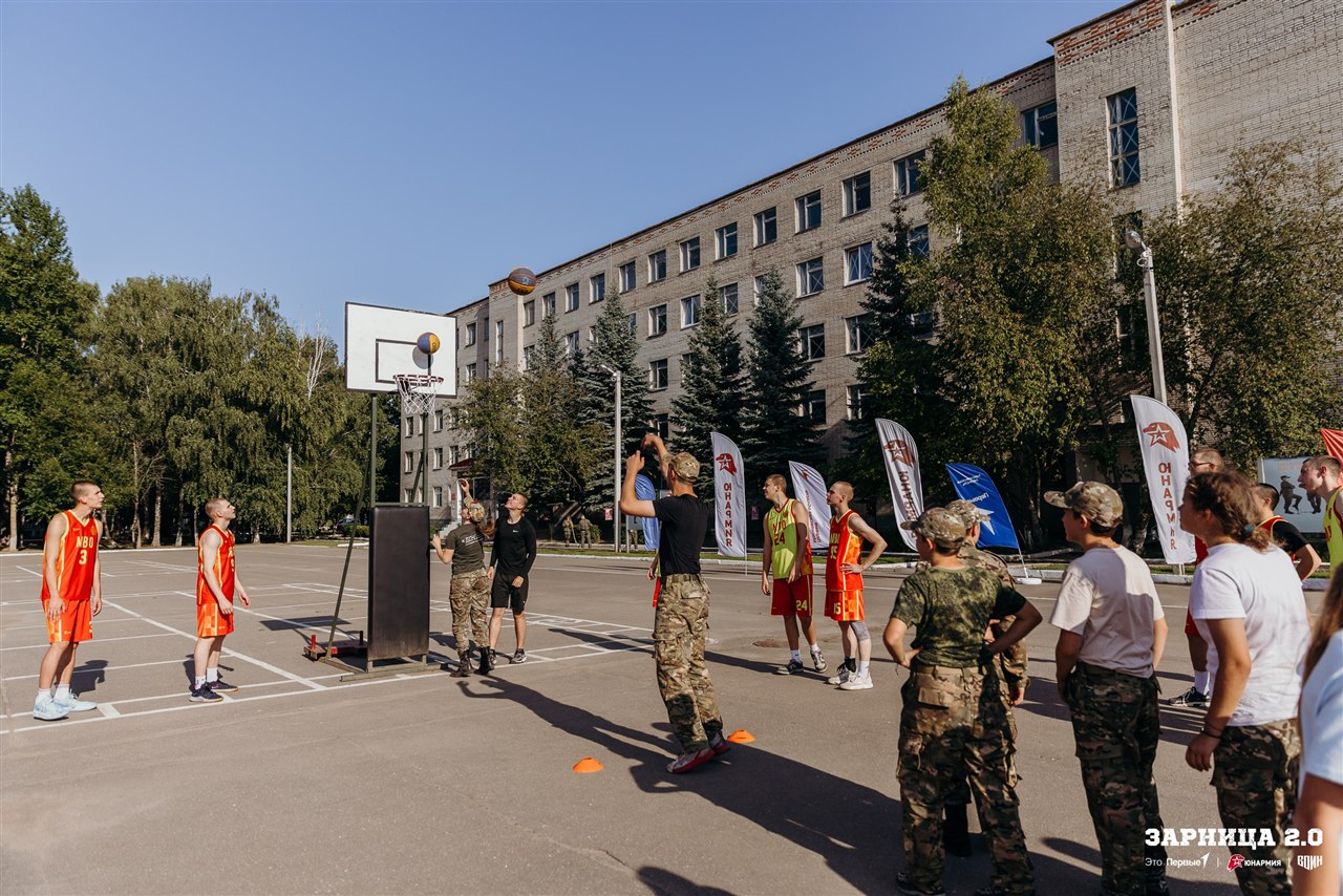 Фото «Зарницы 2.0»: Песчаный полигон с маркировкой сценария — №342