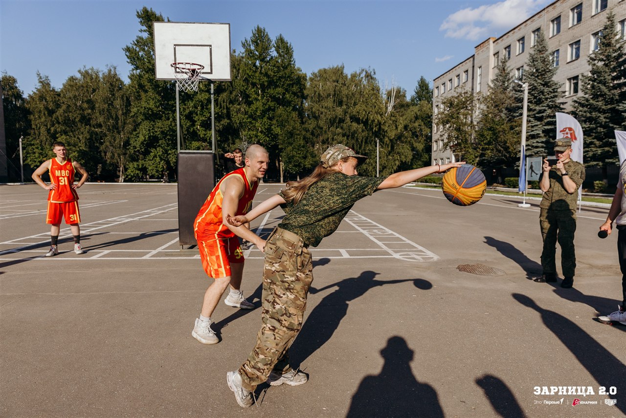 Фото «Зарницы 2.0»: Движение цепочкой по полевой дороге — №354