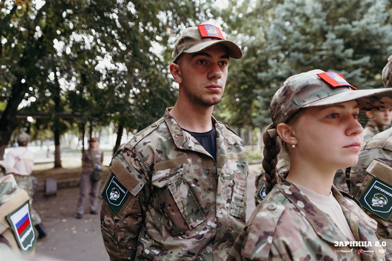 Лагерь «Авангард», лазертаг: Движение цепочкой по полевой дороге — №394