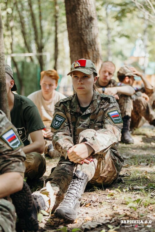 Турнир «Зарницы 2.0» LASERWAR: Группа с тагерами LASERWAR в камуфляже — №443