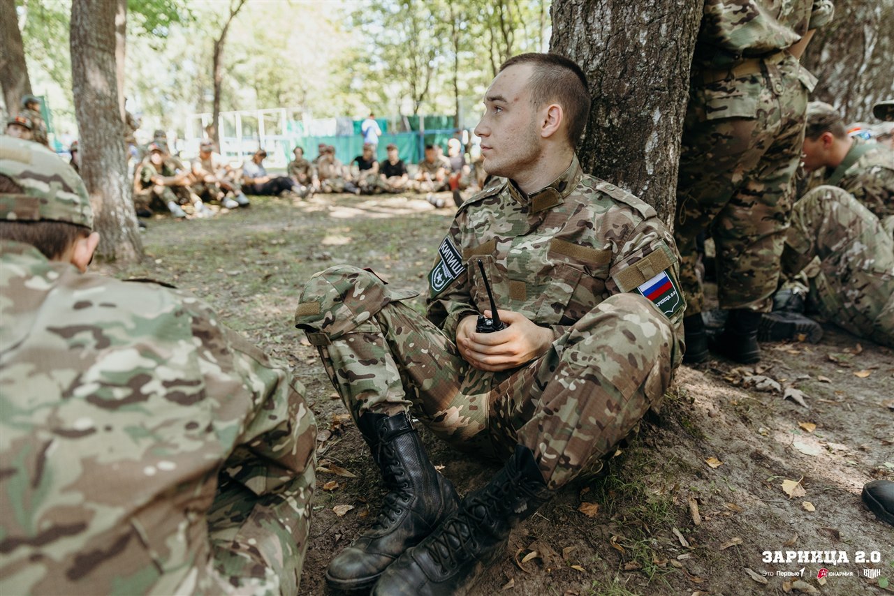 Лагерь «Авангард», лазертаг: Скрытная позиция в зелени на полигоне — №448
