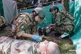 Турнир «Зарницы 2.0» LASERWAR: Линия полевых палаток базы «Авангард» — №533