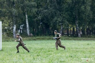 Фото «Зарницы 2.0»: Портрет бойца в шлеме LASERWAR — №570