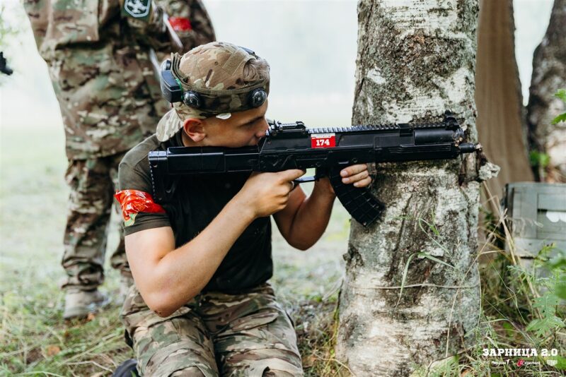 Турнир «Зарницы 2.0» LASERWAR: Укрытие за стволом дерева на миссии — №581