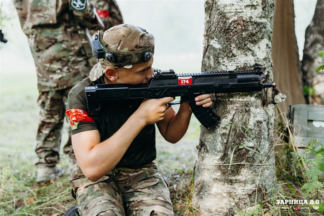 Турнир «Зарницы 2.0» LASERWAR: Укрытие за стволом дерева на миссии — №581