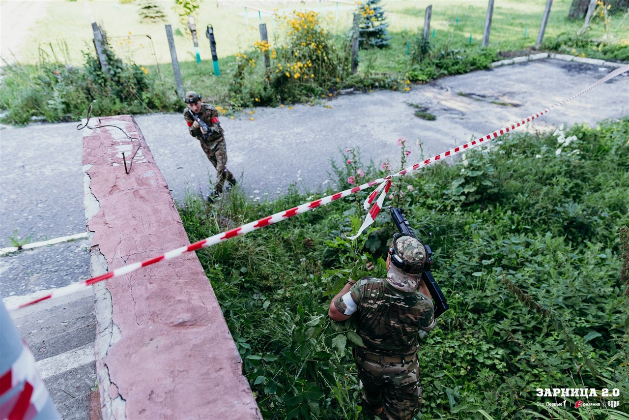 Фото «Зарницы 2.0»: Работа в паре на тактическом участке — №600