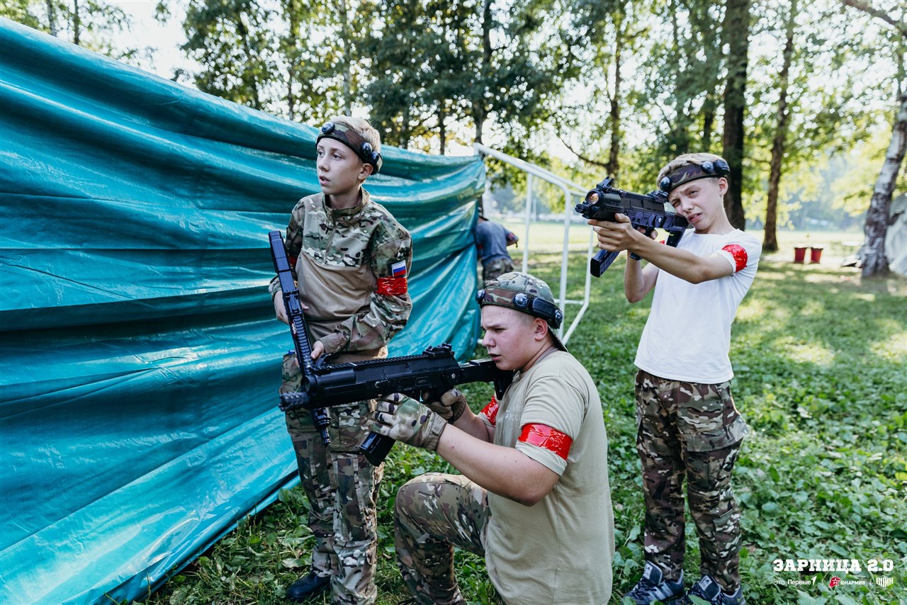 Турнир «Зарницы 2.0» LASERWAR: Огневой контакт из-за песчаного бруствера — №635