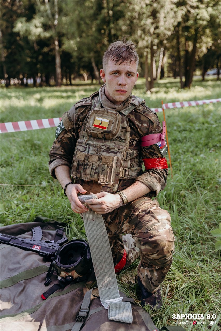Лагерь «Авангард», лазертаг: Панорама полигона в день «Зарницы 2.0» — №652