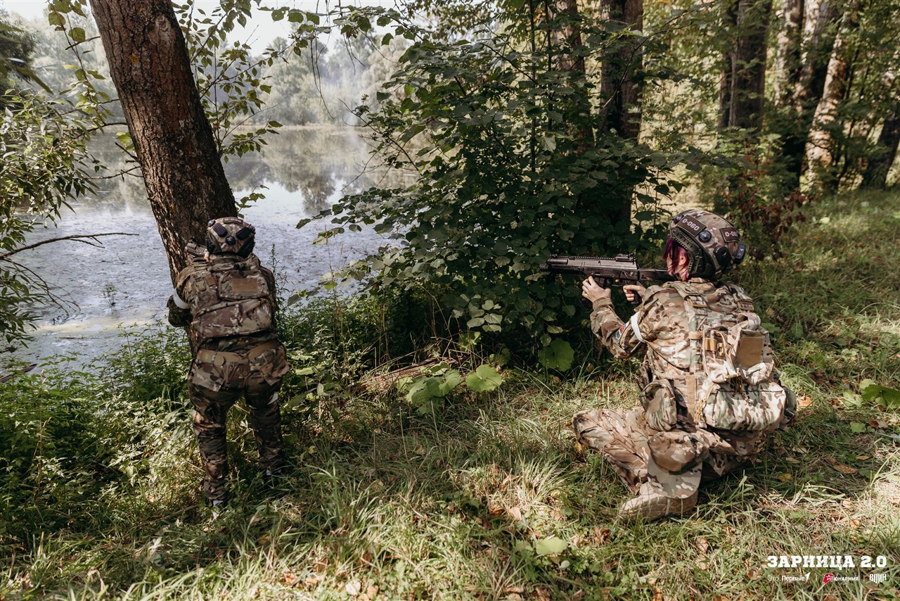 Фото «Зарницы 2.0»: Переход между зонами лазертаг-арены — №666