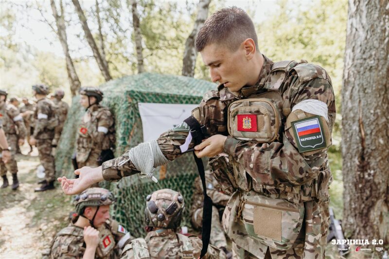 Турнир «Зарницы 2.0» LASERWAR: Контроль рубежа на открытом участке — №707
