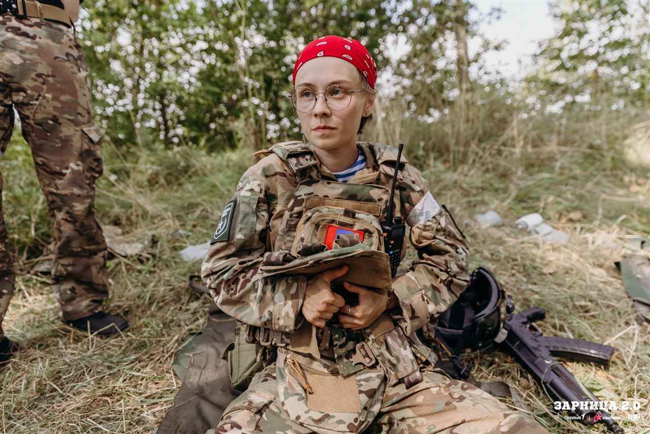 Фото «Зарницы 2.0»: Сбор команды у информационного маркера — №750