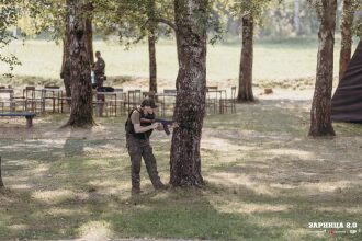 Фото «Зарницы 2.0»: Скрытная позиция в зелени на полигоне — №768