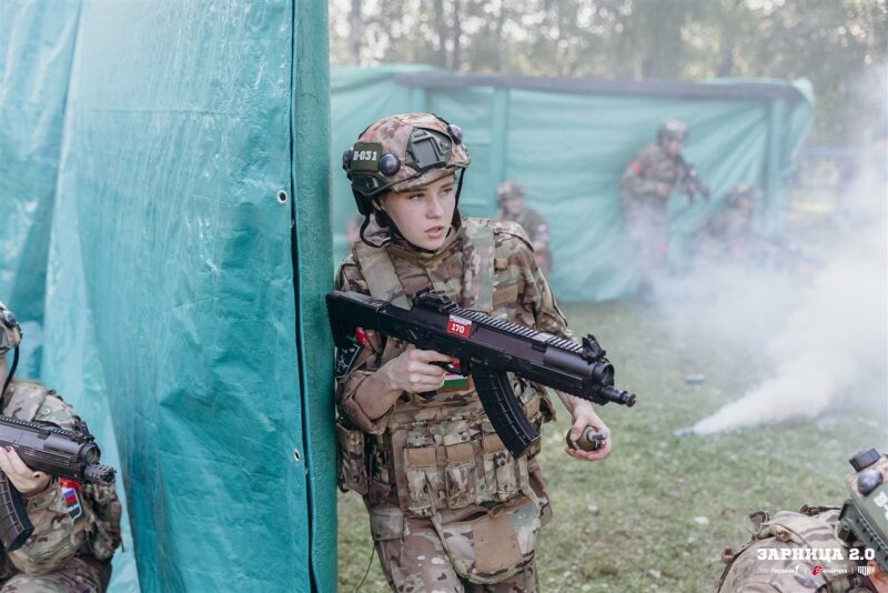 LASERWAR на «Зарнице 2.0»: Бег с тагером по песчаной тропе «Авангарда» — №806