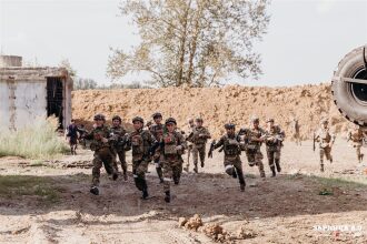 Фото «Зарницы 2.0»: Панорама полигона в день «Зарницы 2.0» — №852