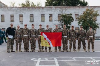 «Зарница 2.0»: Группа с тагерами LASERWAR в камуфляже — №883