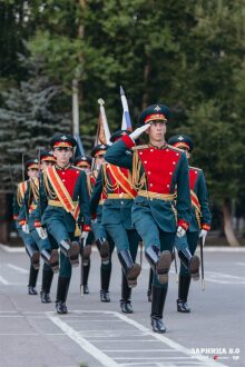 Лагерь «Авангард», лазертаг: Панорама полигона в день «Зарницы 2.0» — №892