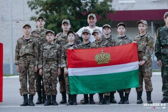 Лагерь «Авангард», лазертаг: Наблюдение с возвышенности полигона — №916