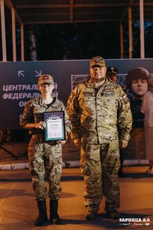LASERWAR на «Зарнице 2.0»: Портрет бойца в шлеме LASERWAR — №1010