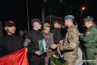 Фото «Зарницы 2.0»: Низкая стойка в сухой траве с тагером — №1056