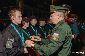 Лагерь «Авангард», лазертаг: Динамичный манёвр группы LASERWAR — №1060