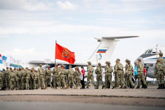 Лагерь «Авангард», лазертаг: работа в паре на тактическом участке в лагере «Авангард»