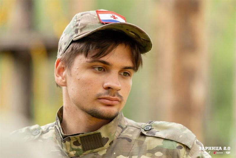 «Зарница 2.0»: оборона у укрытия на лазертаг-полигоне на «Зарнице 2.0»