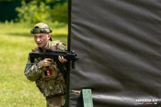 LASERWAR на «Зарнице 2.0»: Полный рост: камуфляж и берцы на плацу — №224