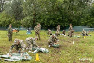 LASERWAR на «Зарнице 2.0»: Тактическая стойка на склоне песчаного поля — №254
