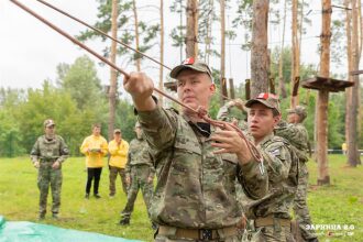 Турнир «Зарницы 2.0» LASERWAR: Команда держит сектор наблюдения — №257