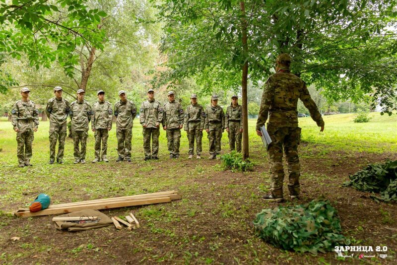 Турнир «Зарницы 2.0» LASERWAR: Привал у палаток лагеря «Авангард» — №269