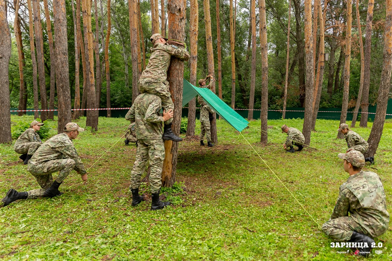 LASERWAR на «Зарнице 2.0»: Низкая стойка в сухой траве с тагером — №296
