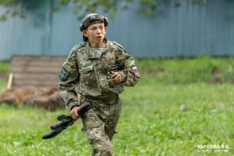 Фото «Зарницы 2.0»: Бег с тагером по песчаной тропе «Авангарда» — №366