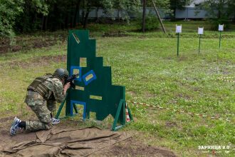 LASERWAR на «Зарнице 2.0»: Низкая стойка в сухой траве с тагером — №536