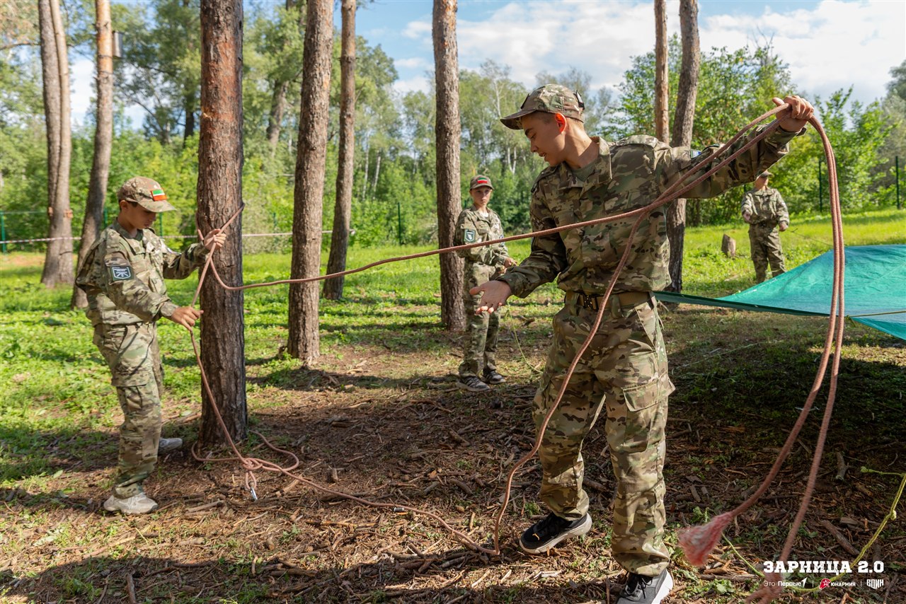 LASERWAR на «Зарнице 2.0»: Песчаный полигон с маркировкой сценария — №542