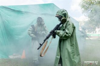 LASERWAR на «Зарнице 2.0»: Сбор команды у информационного маркера — №590