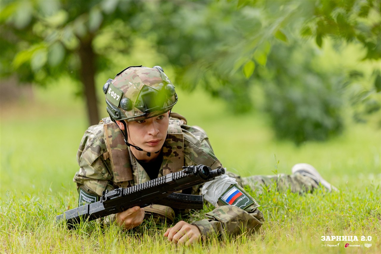 Фото «Зарницы 2.0»: Наблюдение с возвышенности полигона — №636