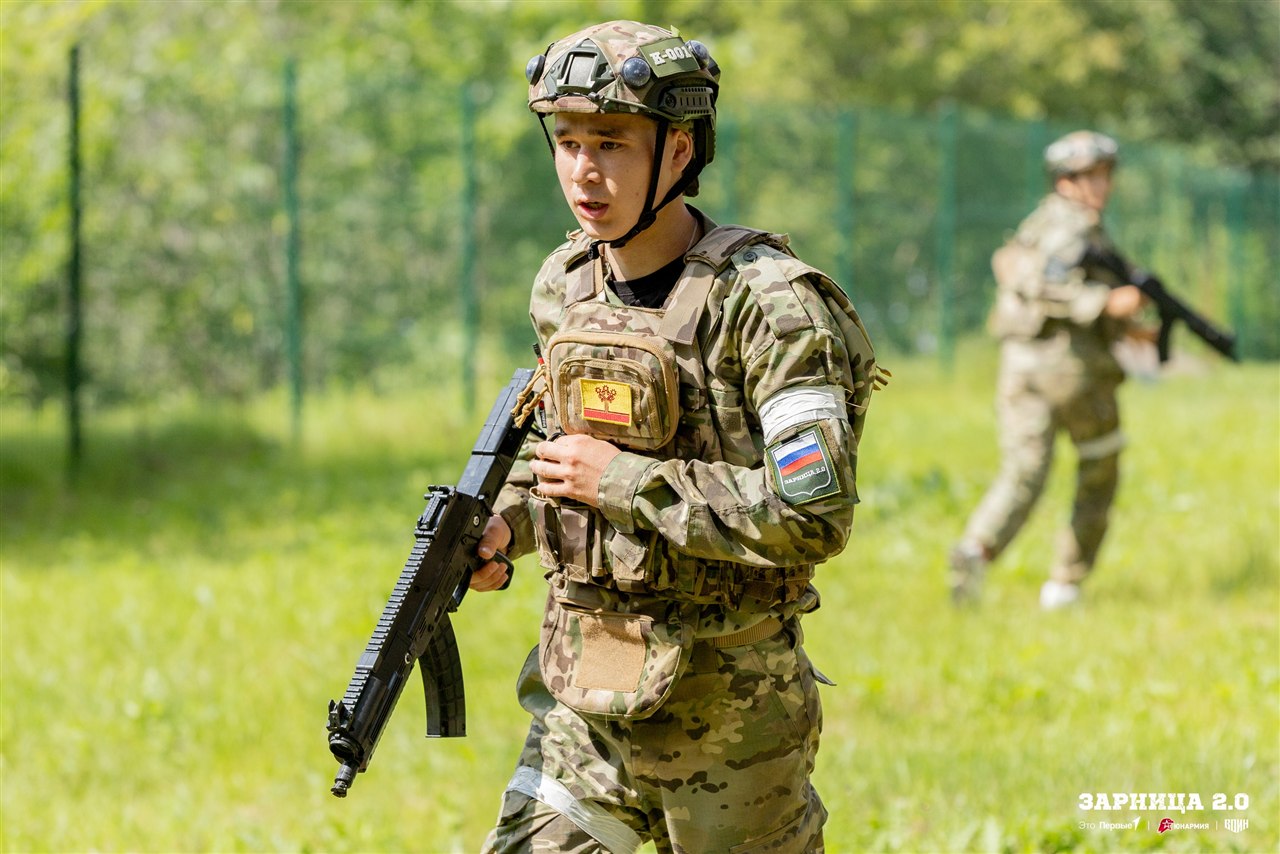 LASERWAR на «Зарнице 2.0»: Движение цепочкой по полевой дороге — №674
